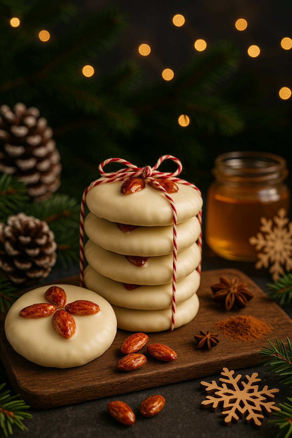 Caramelized Almonds Lebkuchen (4 Pieces)