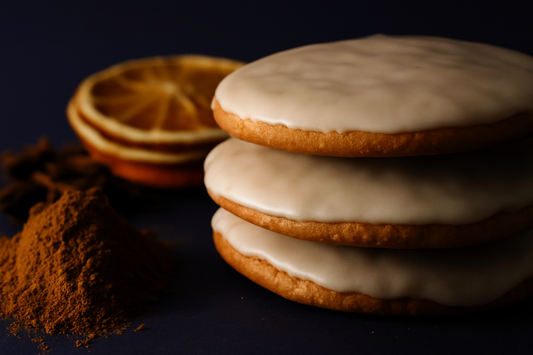 White Chocolate Lebkuchen (4 Pieces)